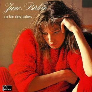 Capa do álbum "Ex Fan Des Sixties", de Jane Birkin