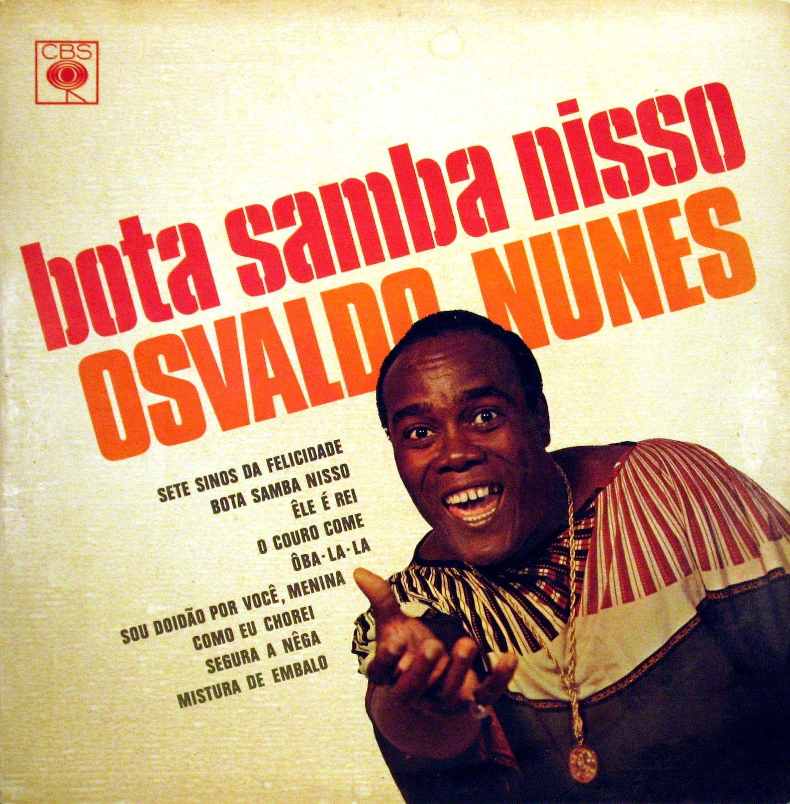 Portada de Álbum "Bota Samba Nisso", de Osvaldo Nunes
