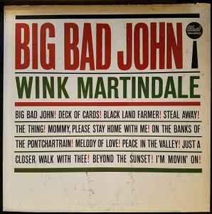 Portada de Álbum "Big Bad John", de Wink Martindale