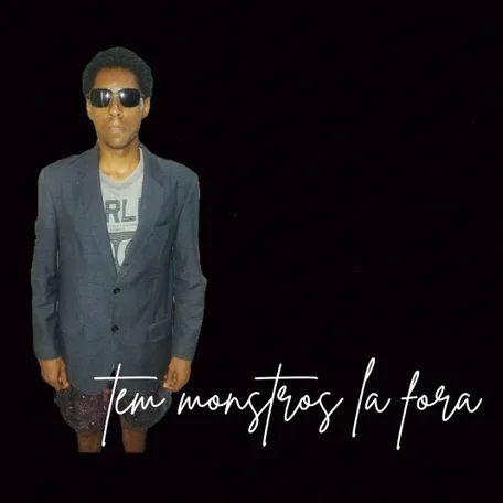Capa do álbum "Tem Monstros Lá fora", de David Defante
