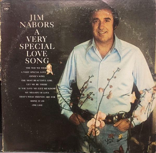Portada de Álbum "A Very Special Love Song", de Jim Nabors