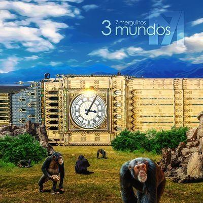 Portada de Álbum "3 Mundos", de 7 Mergulhos