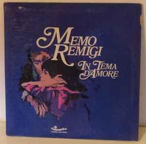 Portada de Álbum "In Tema D'amore", de Memo Remigi