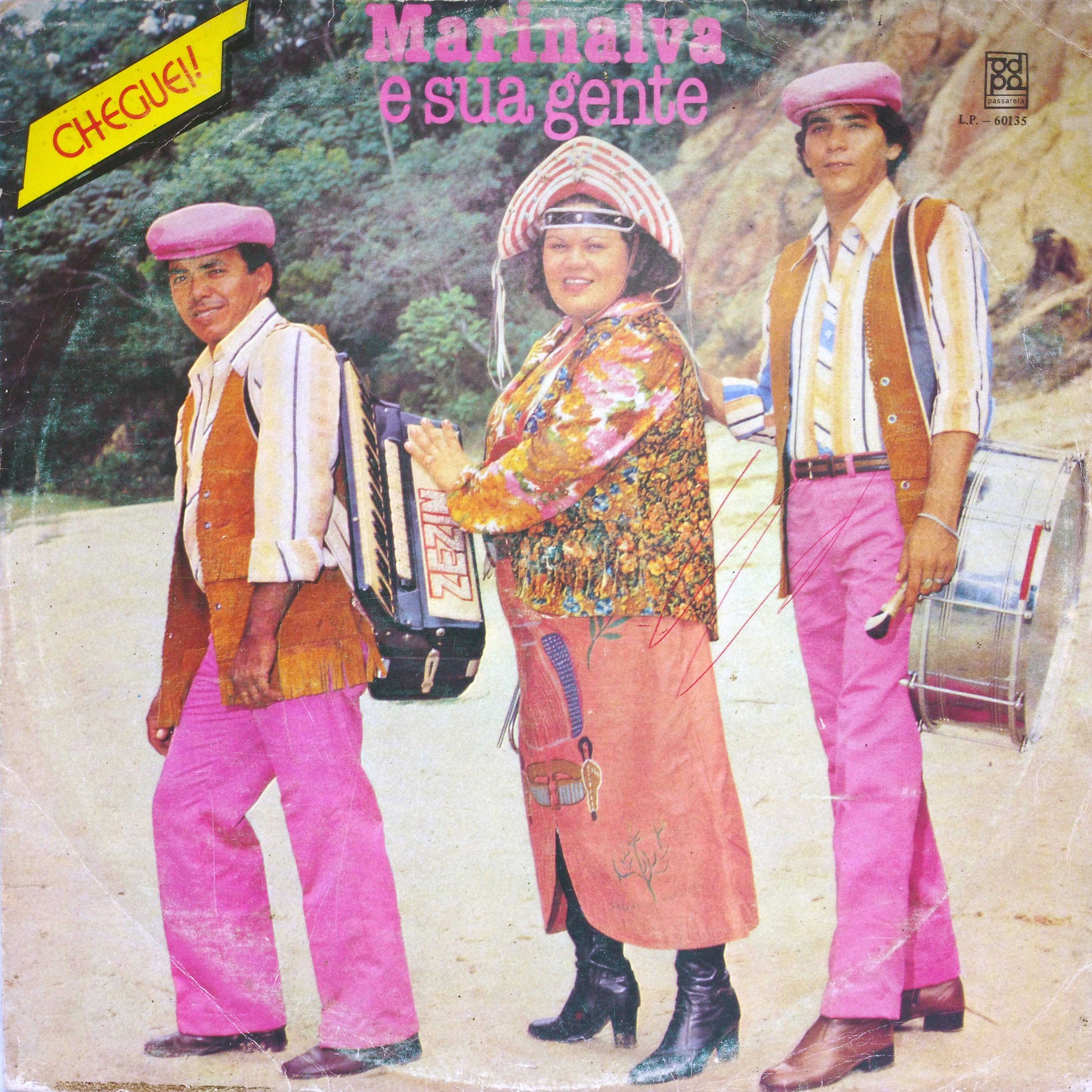 Capa do Álbum "Cheguei ", de Marinalva