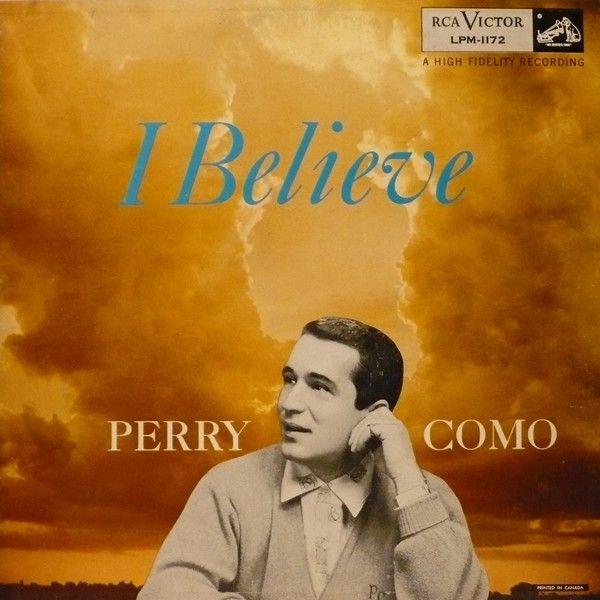 Portada del álbum "I Believe", de Perry Como