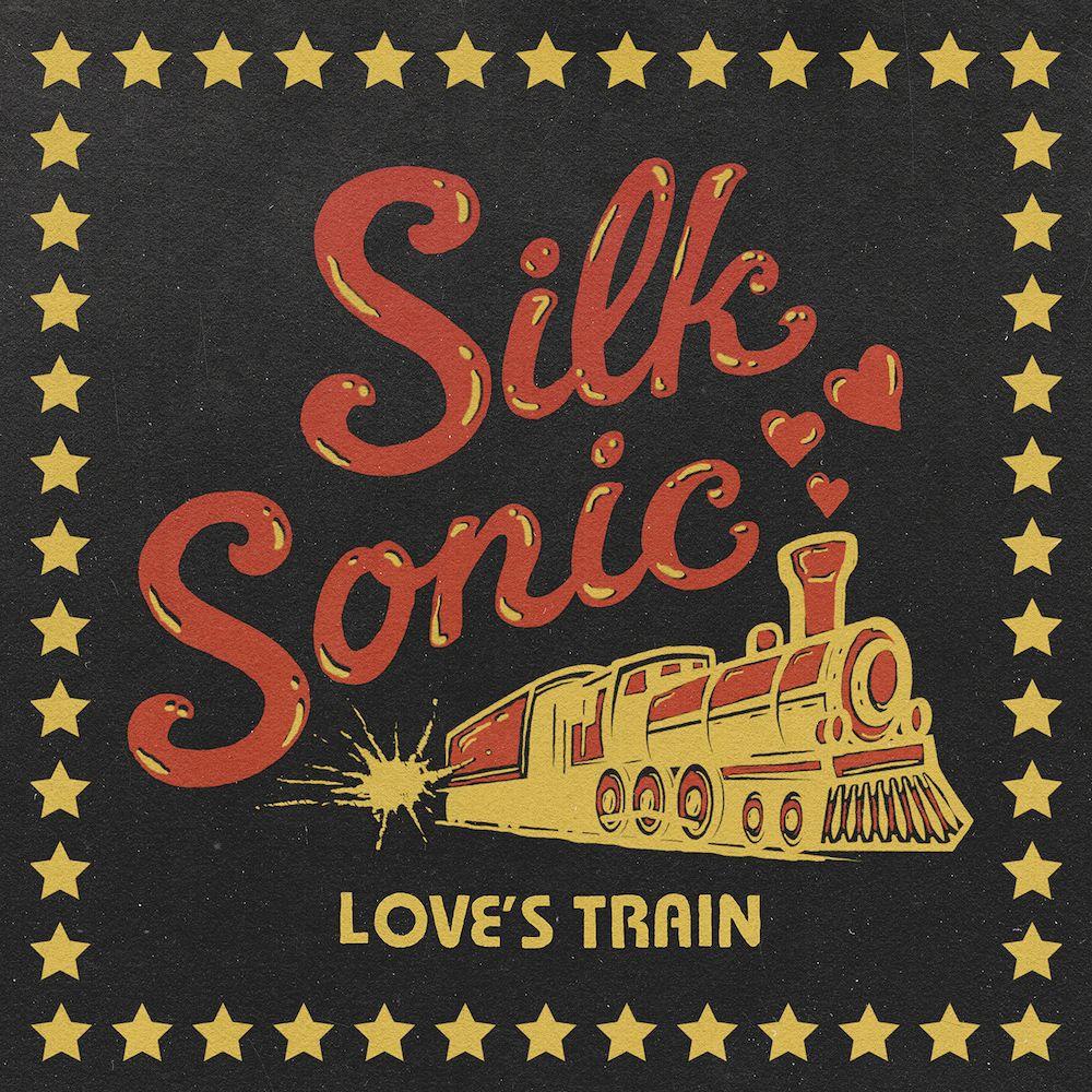 Capa do Single/EP "Love's Train", de Silk Sonic