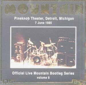 Capa do Álbum "Pineknob Theatre, Detroit 1985", de Mountain