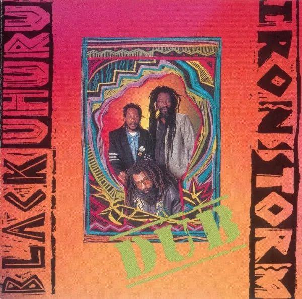 Capa do Álbum "Iron Storm Dub", de Black Uhuru