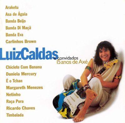 Capa do álbum "15 Anos de Axé", de Luiz Caldas