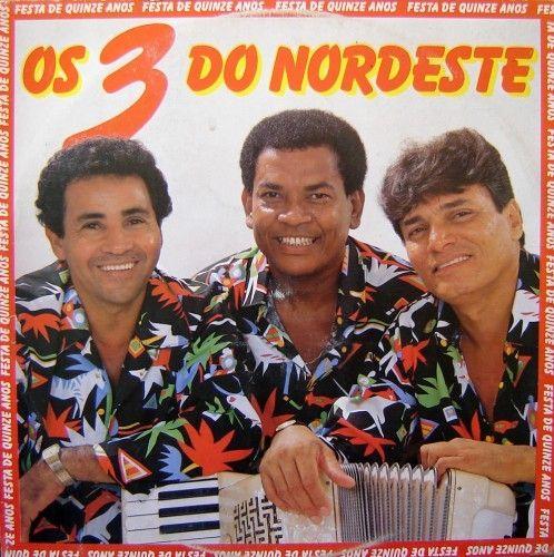 Portada de Álbum "Festa de 15 Anos", de Os 3 do Nordeste