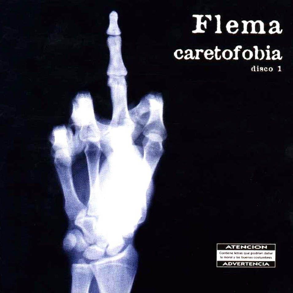 Capa do Álbum "Caretofobia - Disco 1", de Flema