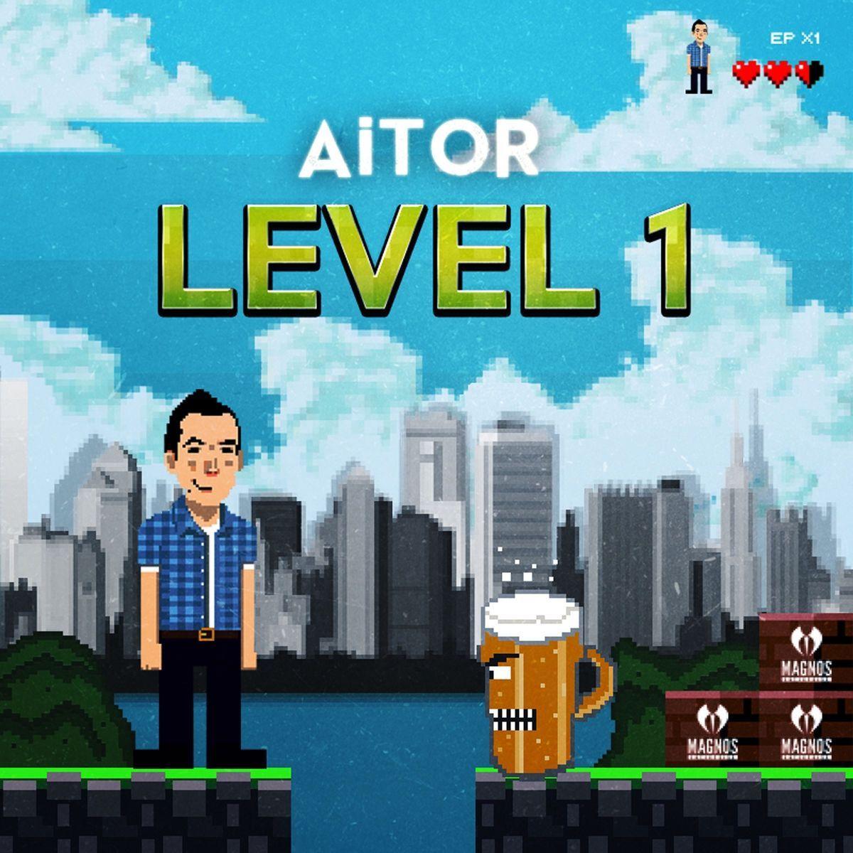 Portada de Sencillo/EP "Level 1", de Aitor