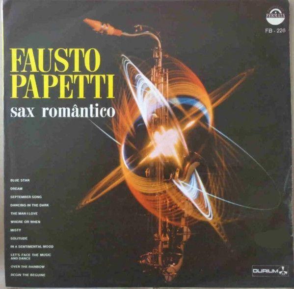 Capa do álbum "Sax Romântico", de Fausto Papetti