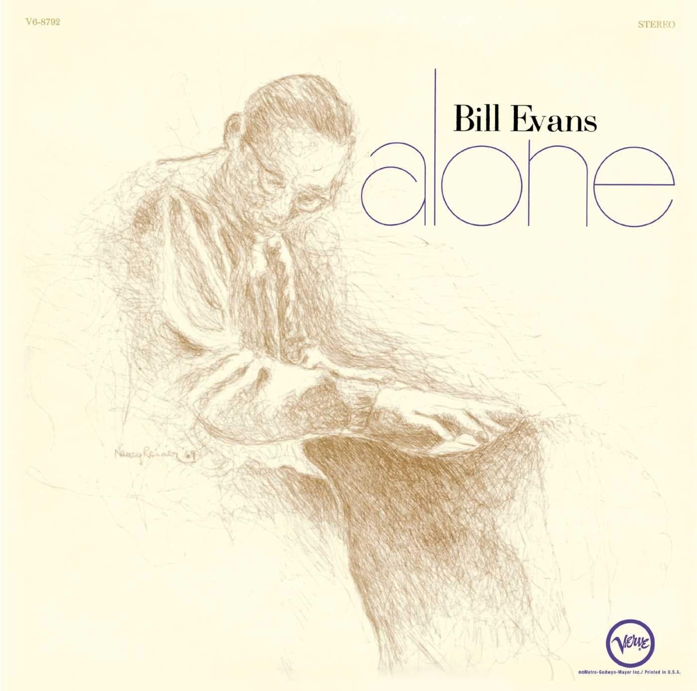 Capa do Álbum "Alone", de Bill Evans