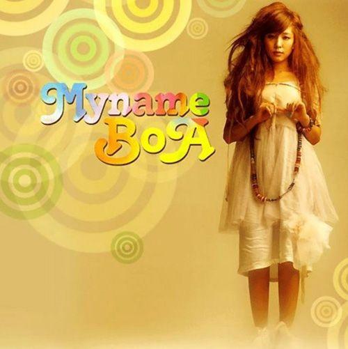 Capa do álbum "My Name", de BoA