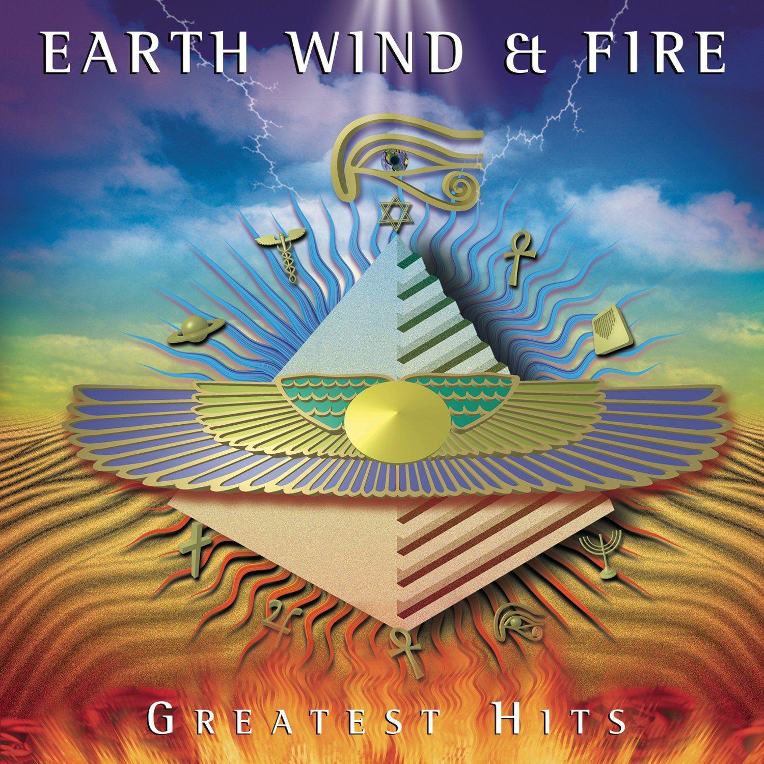 Capa do álbum "Greatest Hits", de Earth, Wind And Fire