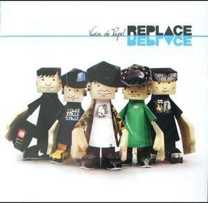 Portada de Álbum "Vida de Papel", de Replace