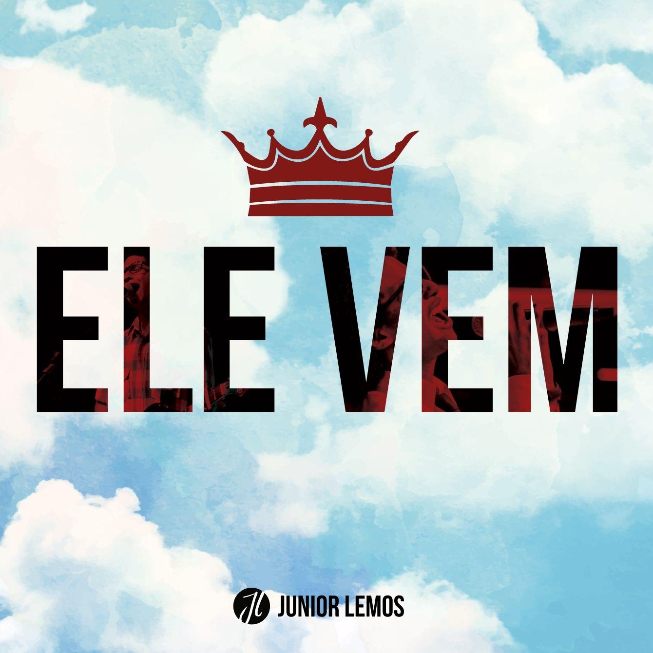 Capa do Álbum "Ele Vem", de Junior Lemos