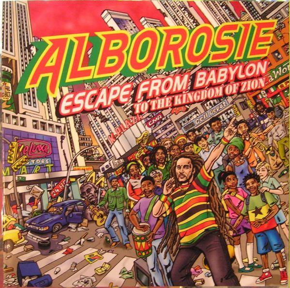 Portada de Álbum "Escape from Babylon To the Kingdom of Zion (Red Marbled)", de Alborosie