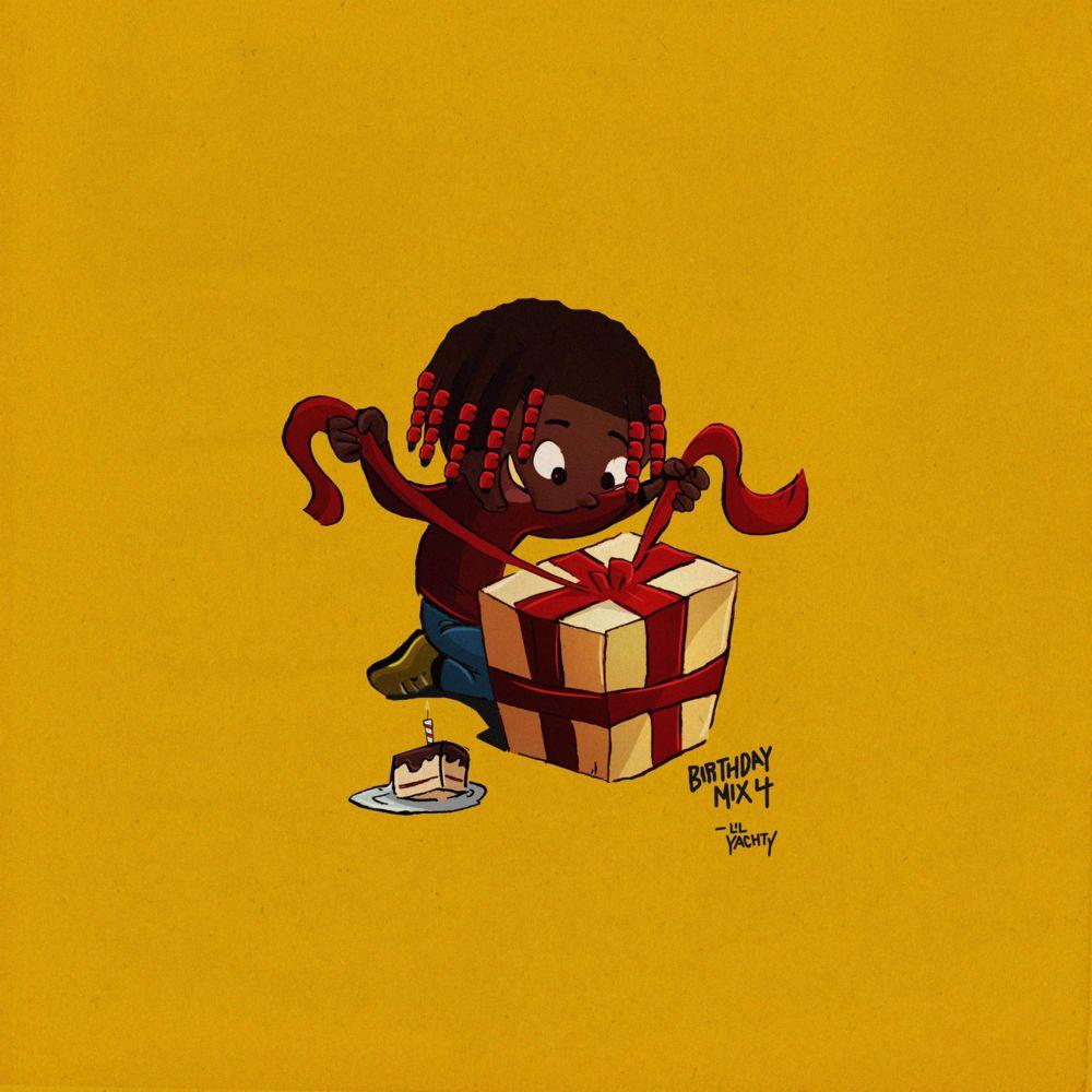 Portada de Álbum "BIRTHDAY MIX 4", de Lil Yachty