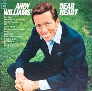 Capa do Álbum "Andy Williams' Dear Heart", de Andy Williams