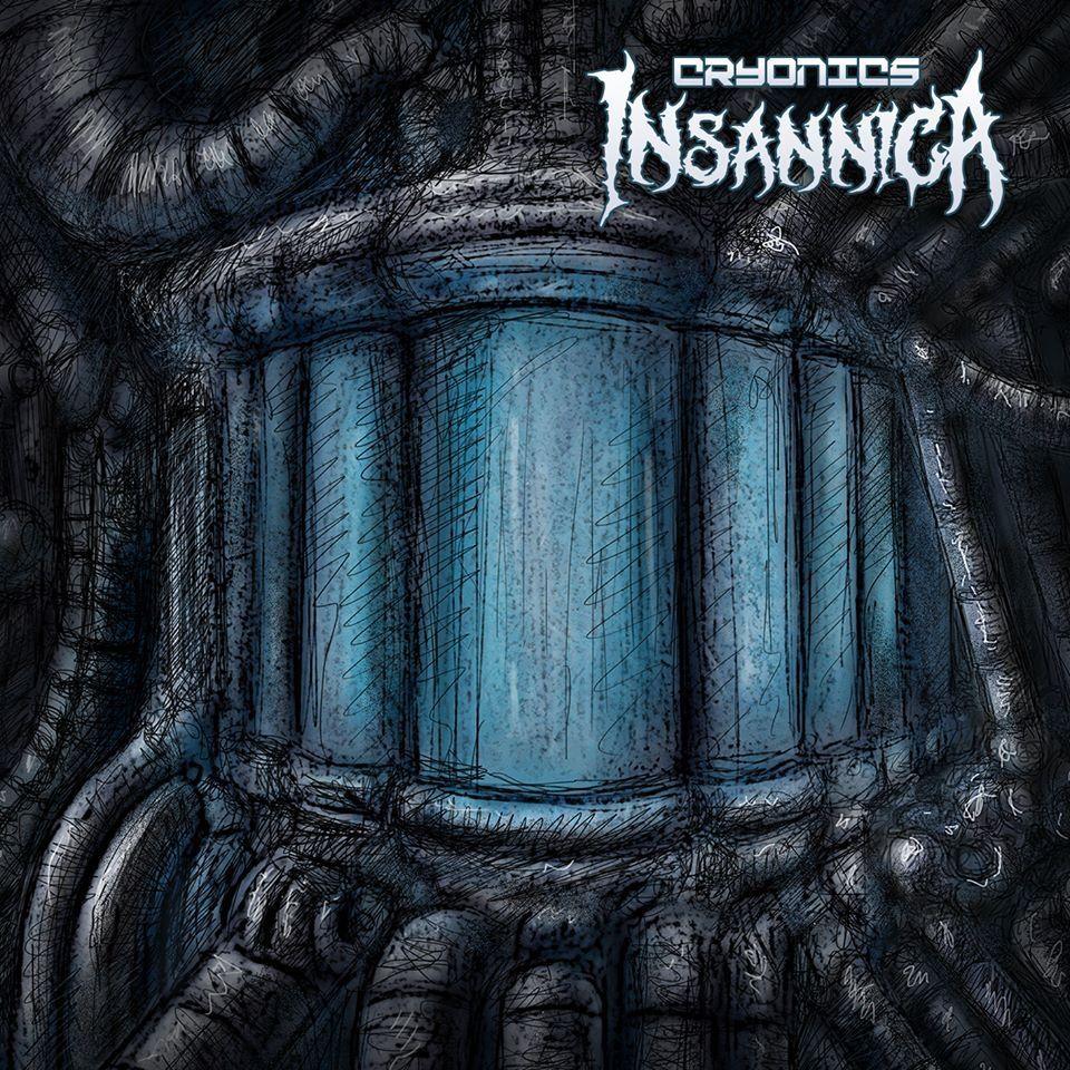 Capa do Álbum "Cryonics", de Insannica