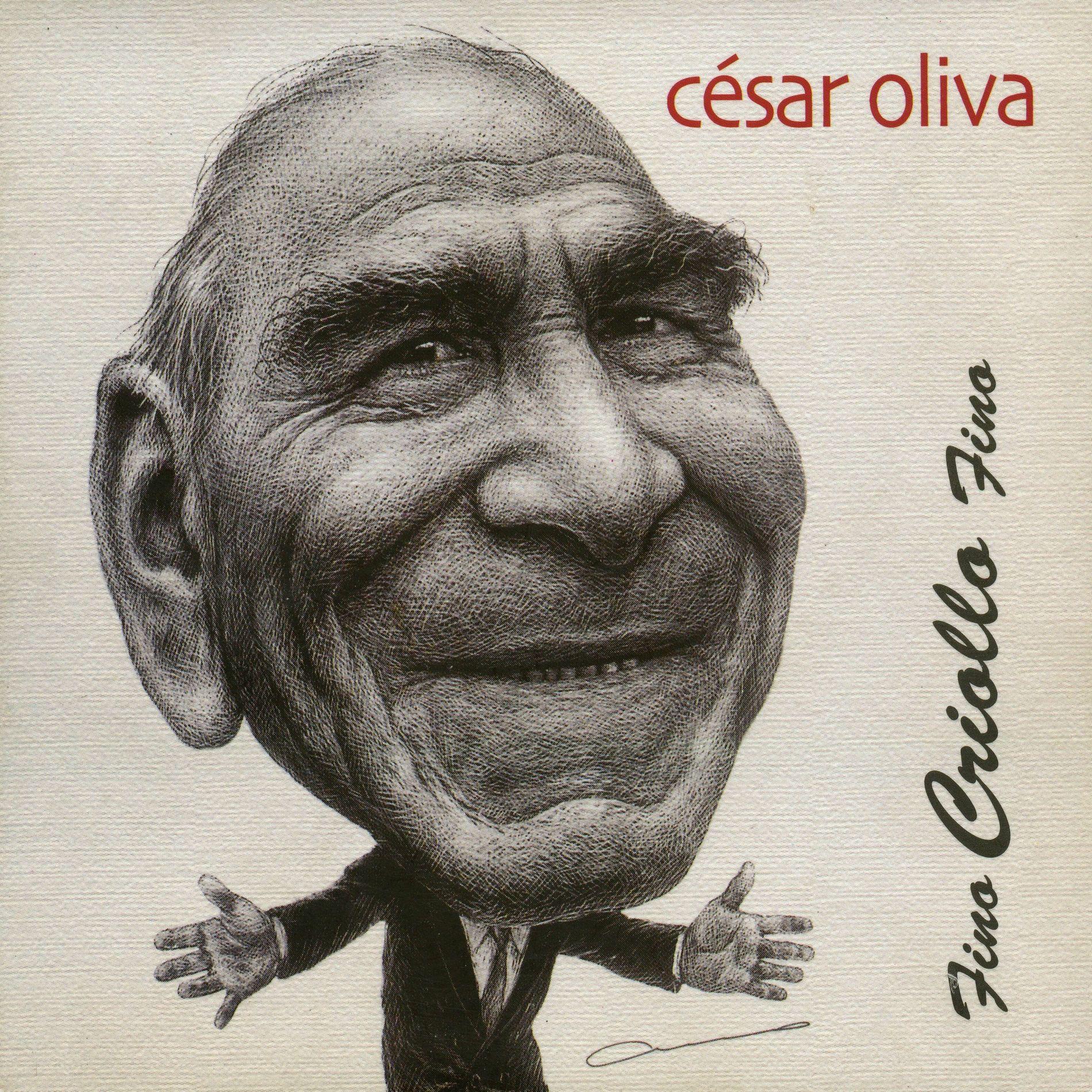 Portada de Álbum "Fino Criollo Fino", de César Oliva