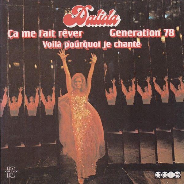 Capa do Álbum "Ça Me Fait Rêver", de Dalida