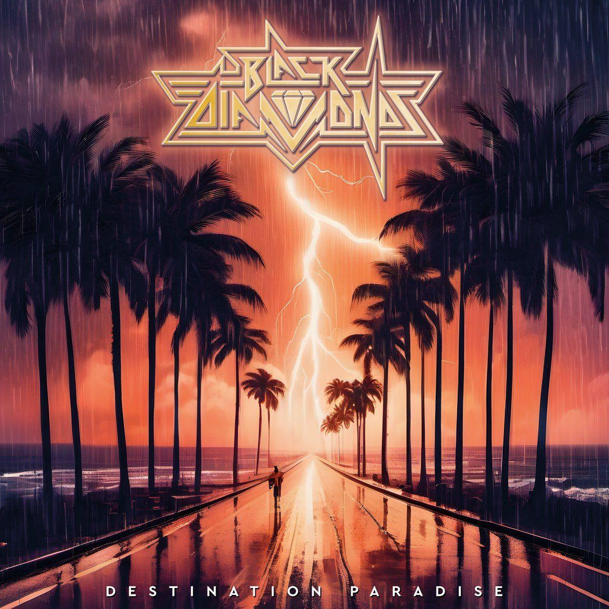 Portada de Álbum "Destination Paradise", de Black Diamonds (Suíça)