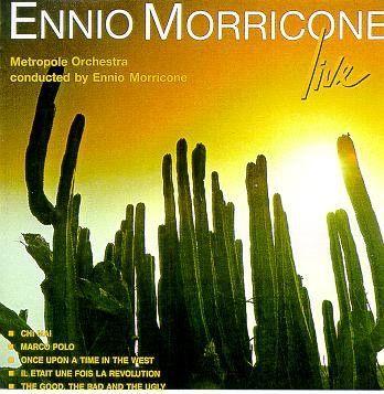 Capa do álbum "Live", de Ennio Morricone