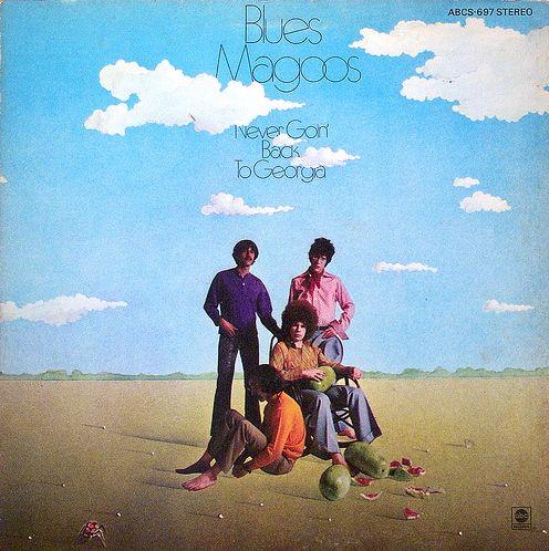 Capa do Álbum "Never Goin' Back To Georgia", de The Blues Magoos