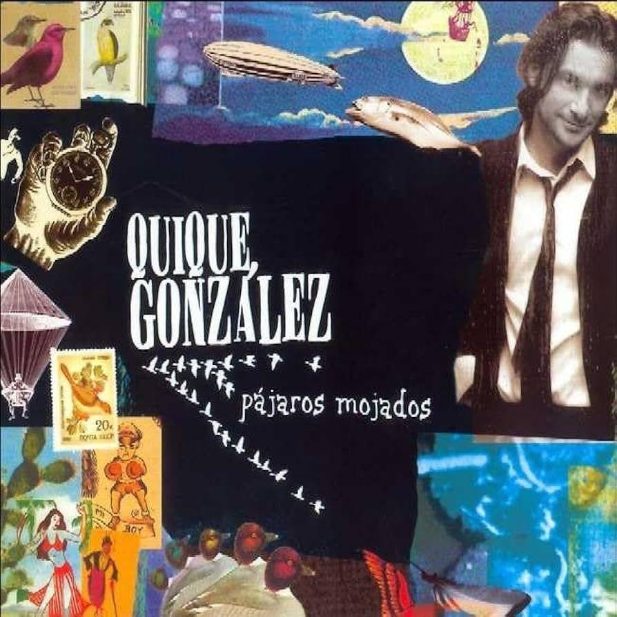 Portada de Álbum "Pájaros Mojados", de Quique González