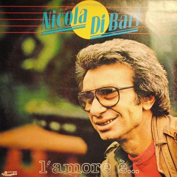 Portada del álbum "L'amore È", de Nicola di Bari