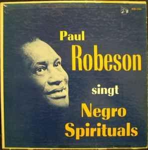 Portada de Álbum "Paul Robeson Singt Negro Spirituals", de Paul Robeson