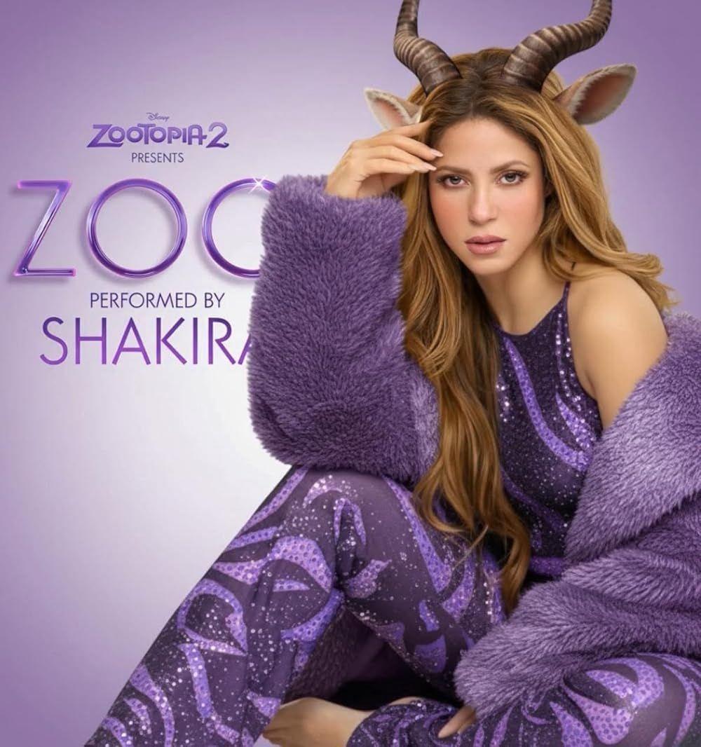 Portada del álbum "Zoo", de Shakira