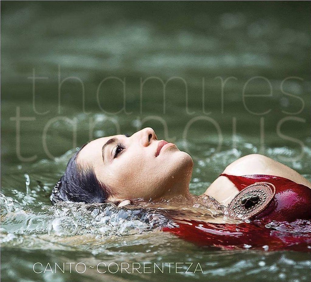Capa do Álbum "Canto-Correnteza", de Thamires Tannous