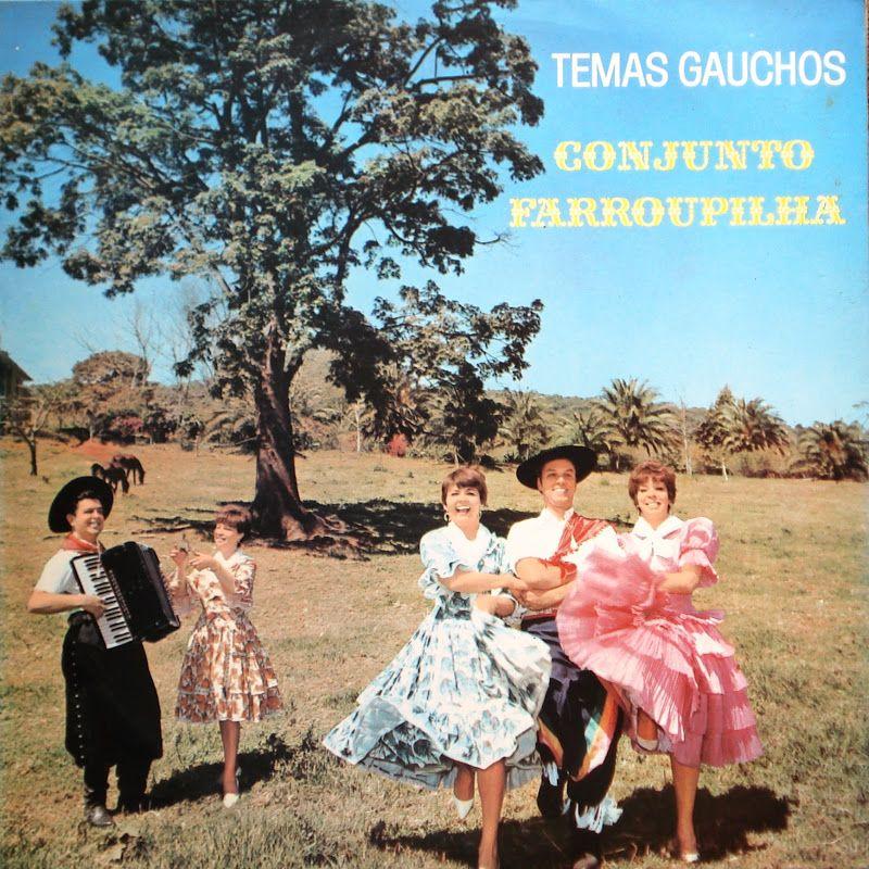 Portada de Álbum "Temas Gaúchos", de Conjunto Farroupilha