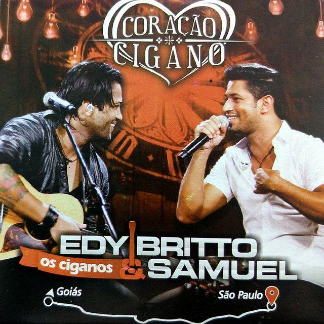 Portada de Álbum "Coração Cigano", de Edy Britto & Samuel