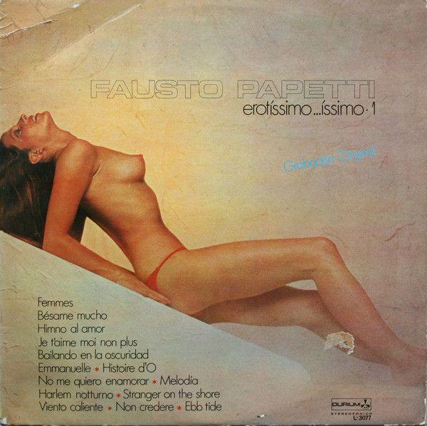 Capa do álbum "Erotissimo...íssimo", de Fausto Papetti