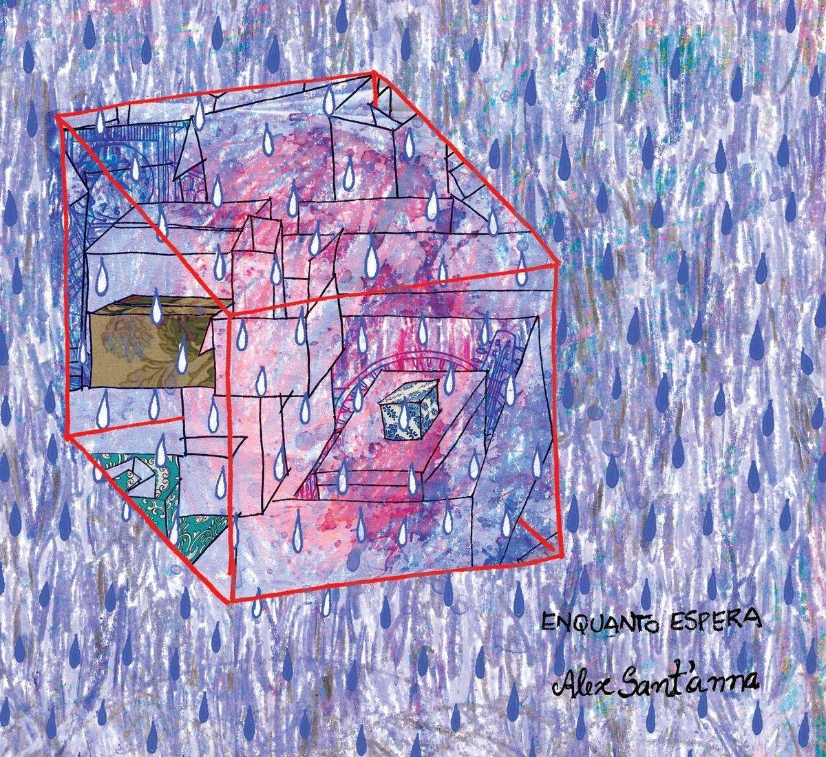 Portada de Álbum "Enquanto Espera", de Alex Sant'Anna