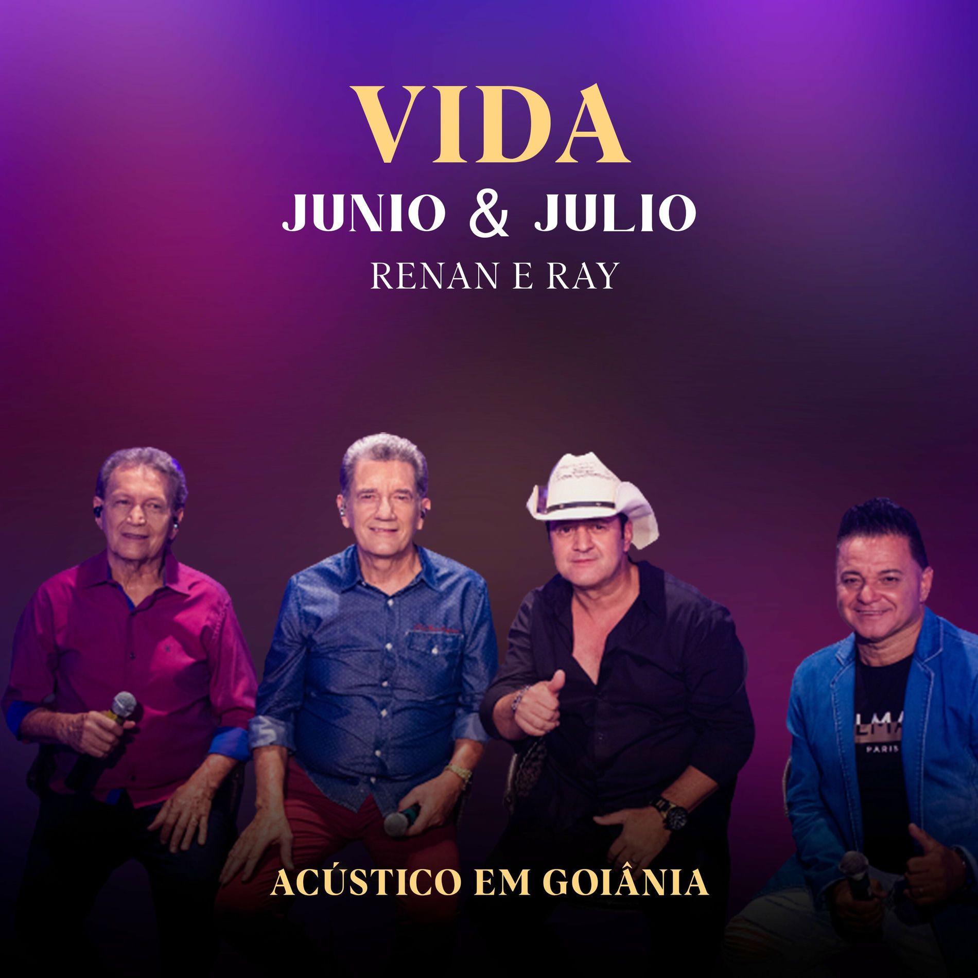Portada del álbum "Vida (part. Junio e Julio)", de Renan & Ray