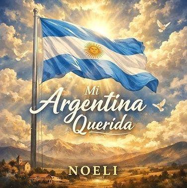 Portada del álbum "Mi Argentina Querida", de Noeli