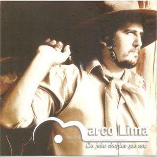 Capa do Álbum "Do Jeito Simples Que Sou", de Marco Lima
