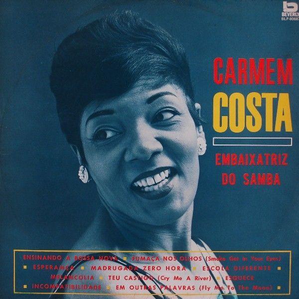 Portada del álbum "Embaixatriz do Samba", de Carmen Costa
