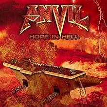 Portada de Álbum "Hope In Hell", de Anvil