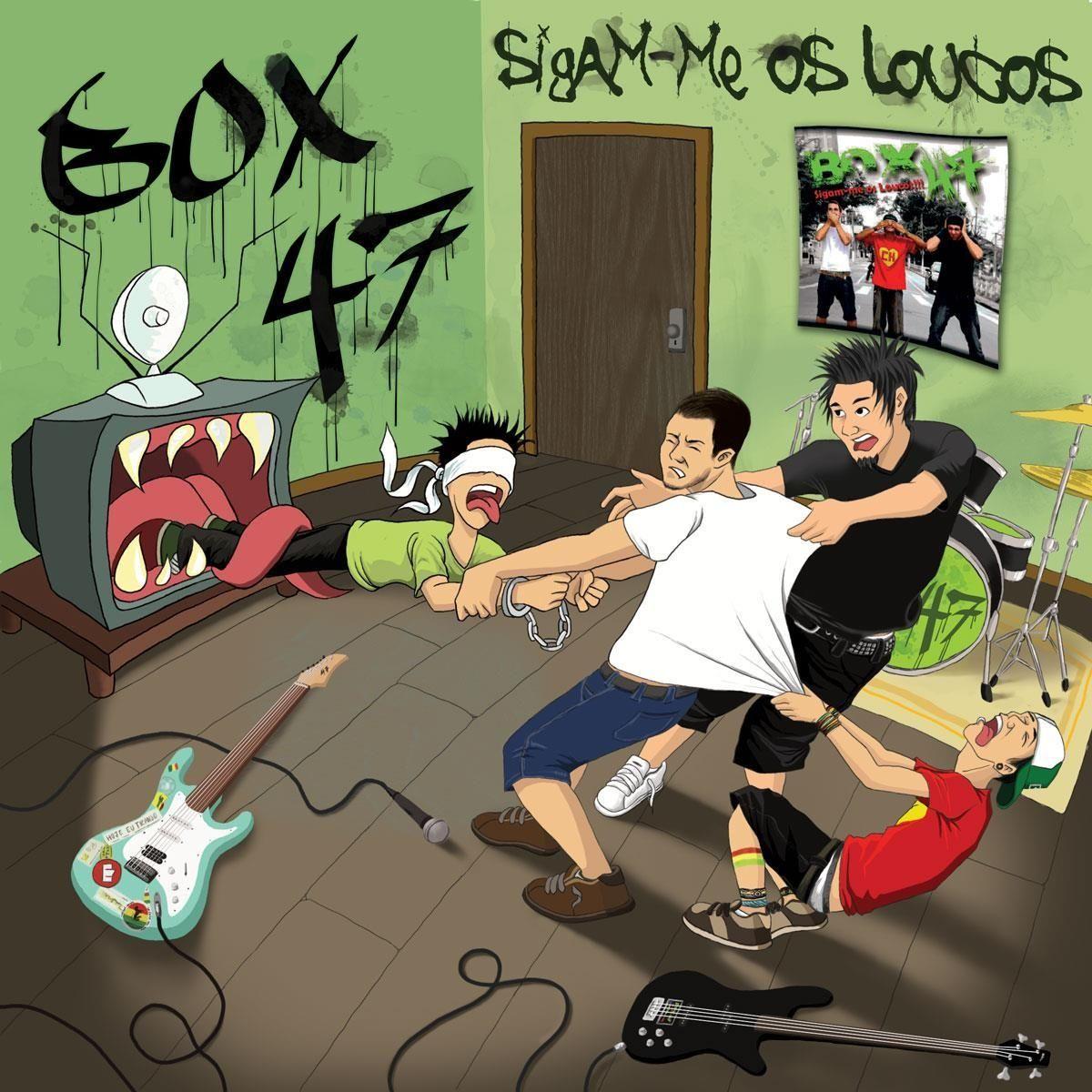 Portada de Álbum "Sigam-Me Os Loucos", de BOX-47