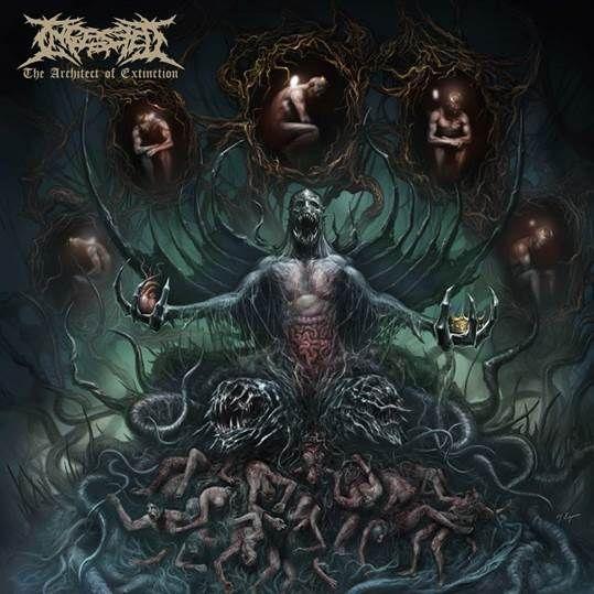 Capa do Álbum "The Architect Of Extinction", de Ingested