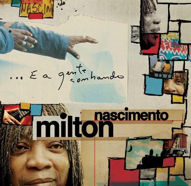 Portada de Álbum "... E a Gente Sonhando", de Milton Nascimento
