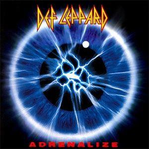 Capa do álbum "Adrenalize", de Def Leppard