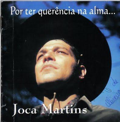 Portada de Álbum "Por Ter Querência Na Alma", de Joca Martins